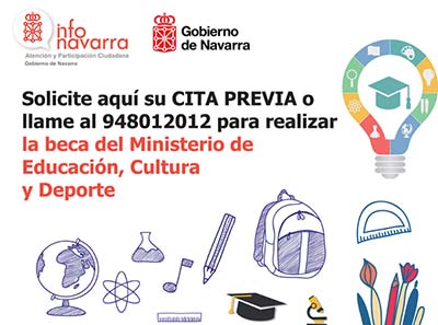 La Oficina de Atención Ciudadana de Tudela informa sobre las convocatorias de becas educativas que se abren hoy