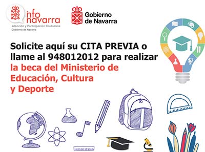 La Oficina de Atención Ciudadana de Tudela informa sobre las convocatorias de becas educativas que se abren hoy