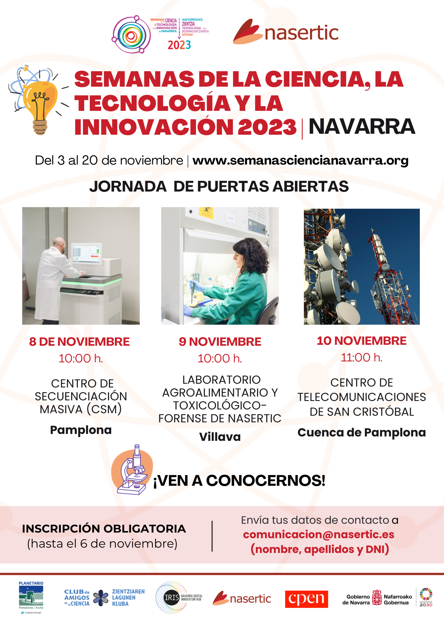 Semanas de la Ciencia 2023