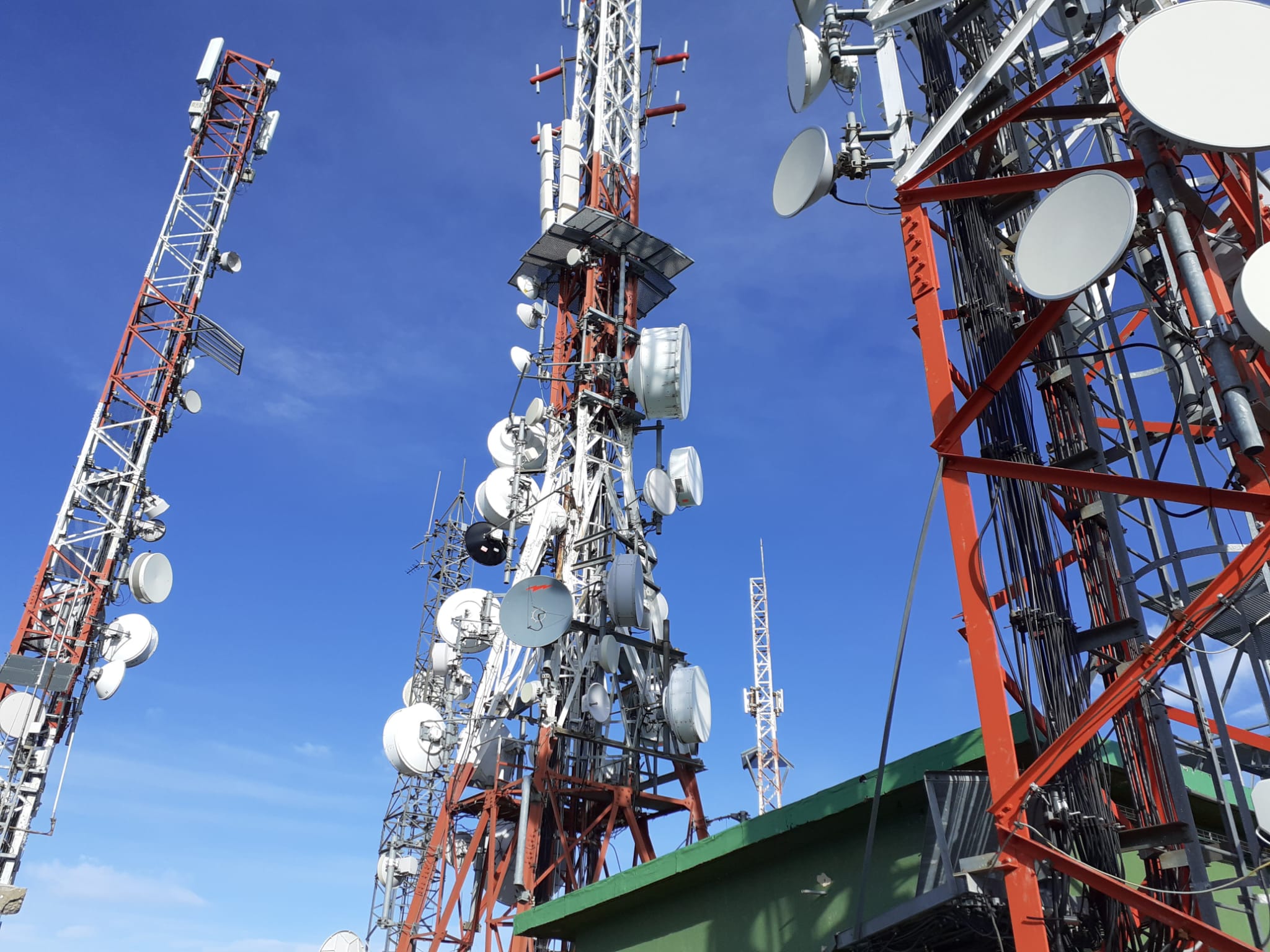 Repetidores en Centro de Telecomunicaciones