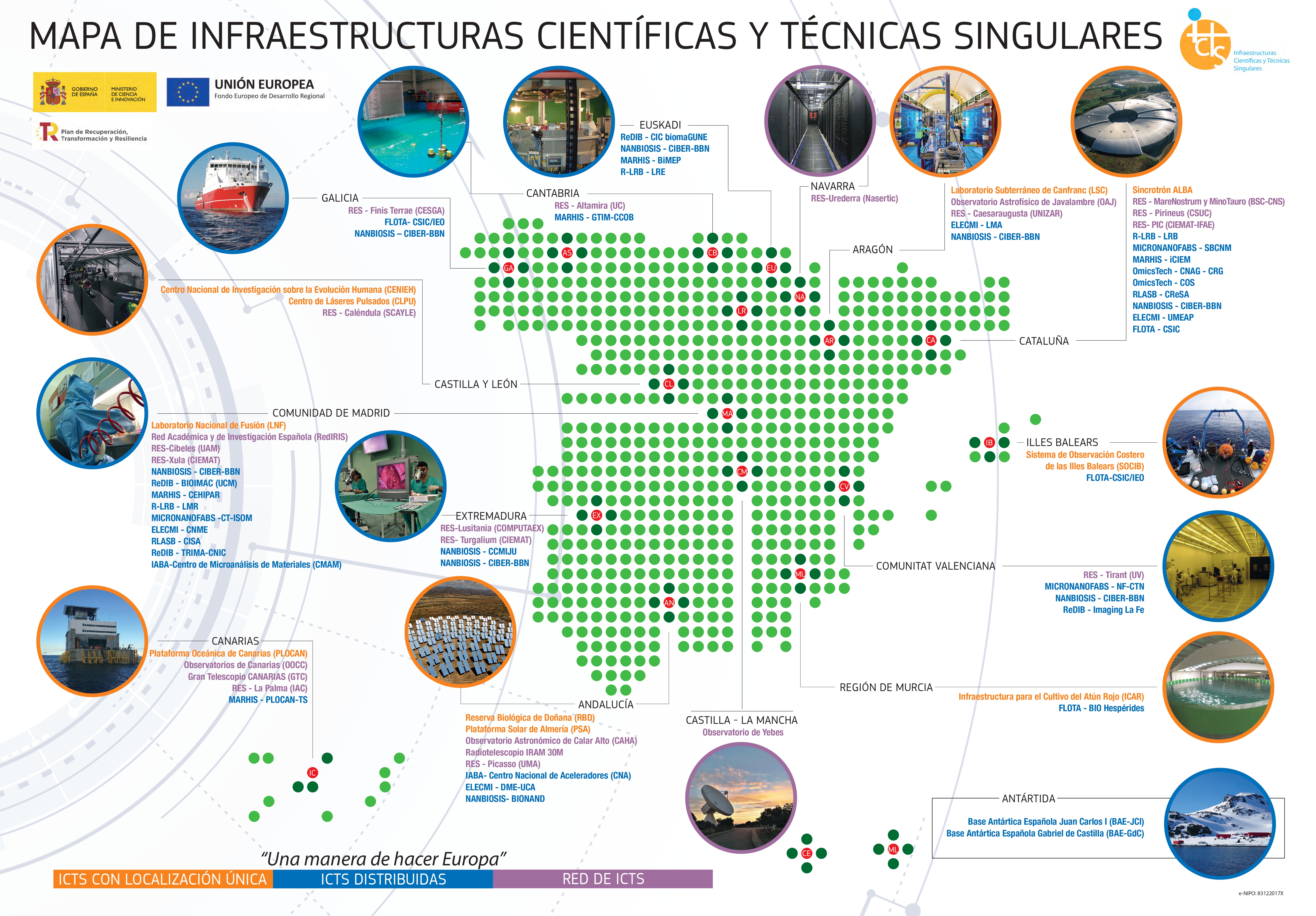 Poster mapa ICTs