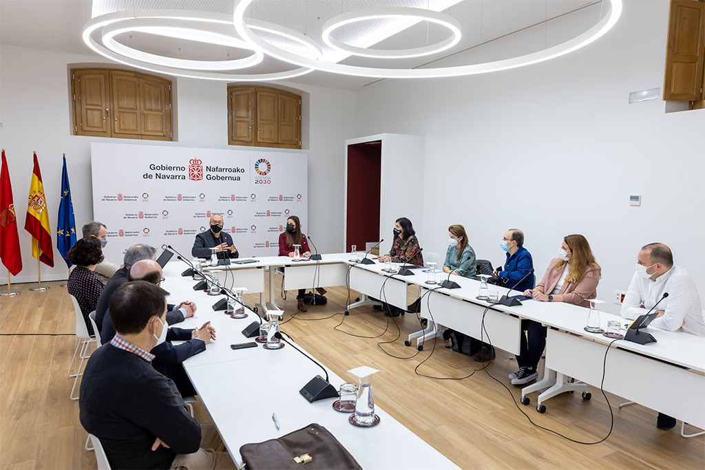 El consejero Cigudosa preside la reunión