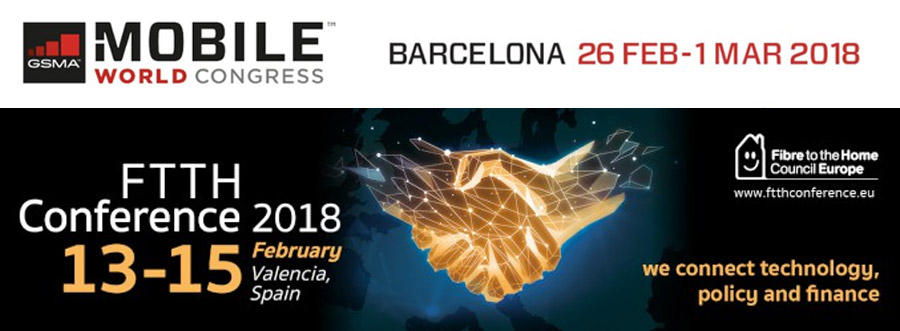 NASERTIC en el MWC y en FTTH Conference