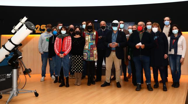 Representantes de los organizadores de las Semanas de la Ciencia