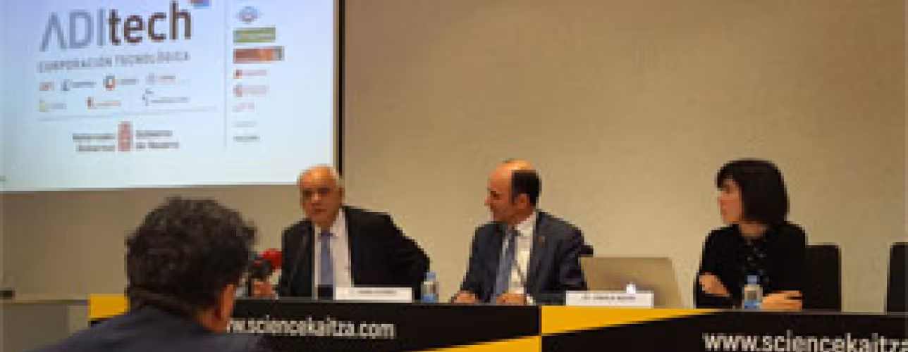 El vicepresidente Ayerdi presenta Sciencekaitza, primer concurso científico organizado por ADItech