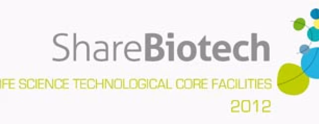 El laboratorio de Nasertic en la publicación ShareBiotech Technological Core Facilities booklet
