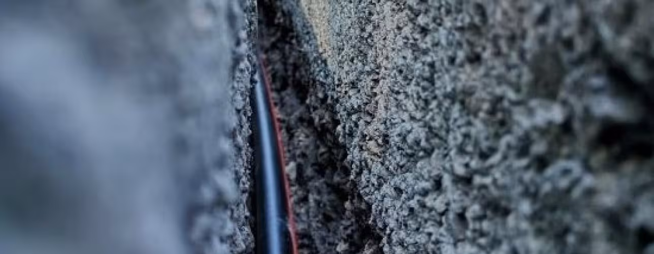 Obras de canalización para el despliegue de la banda ancha