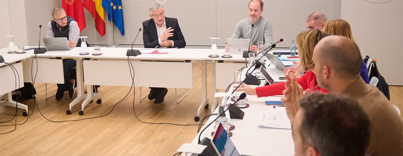 Imagen de la reunión del Consejo de Administración de NASERTIC