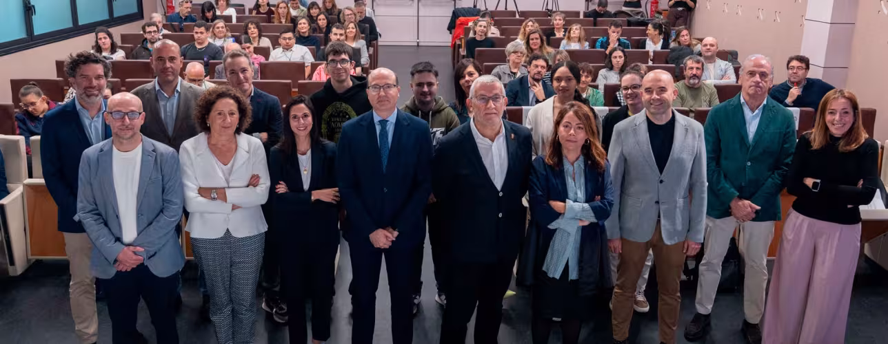 Presentación del Proyecto Umana, con presencia del vicepresidente Félix Taberna y la consejera Carmen Maeztu.