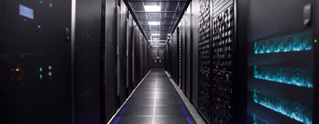 Uno de los Centro de Procesamiento de Datos del Gobierno de Navarra