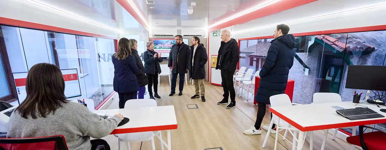 Oficina Móvil de Atención Ciudadana, desplazada hoy a Roncal. 